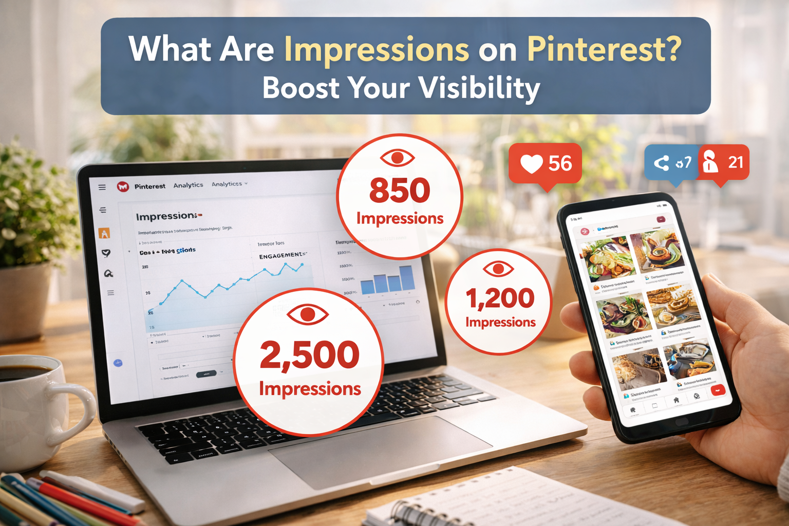 What Are Impressions on Pinterest? Boost Your Visibility