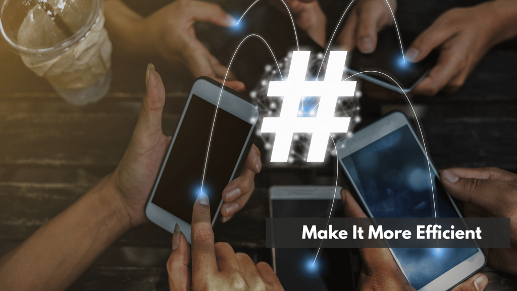 A group of people holding their phones closely