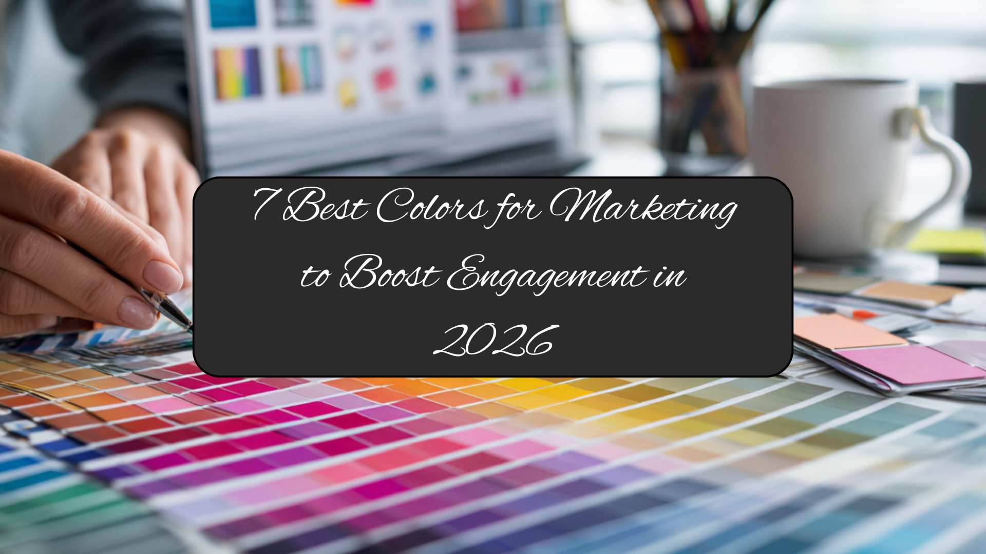 Color swatches and palettes for marketing engagement in 2026