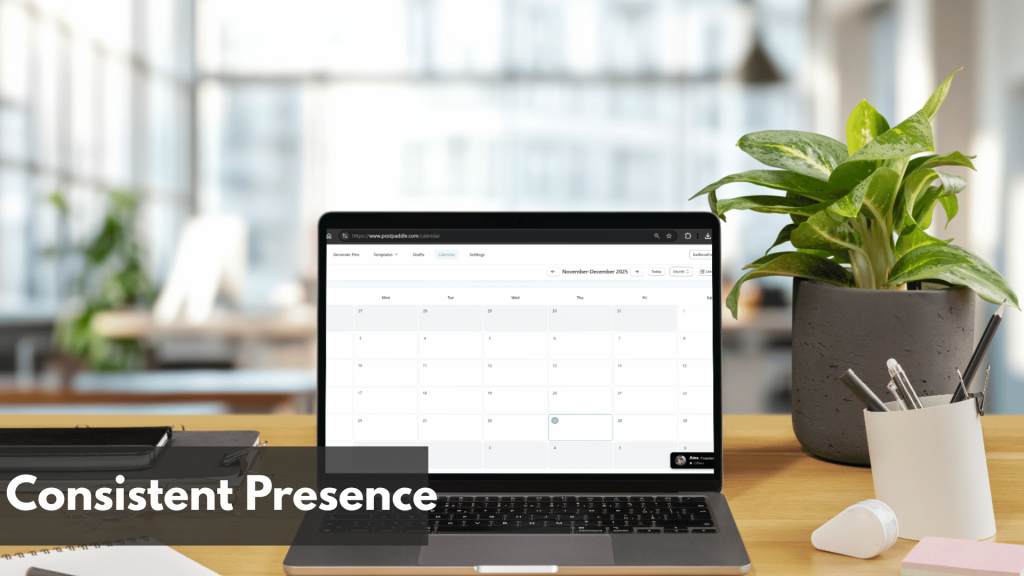 A laptop on top a wooden desk