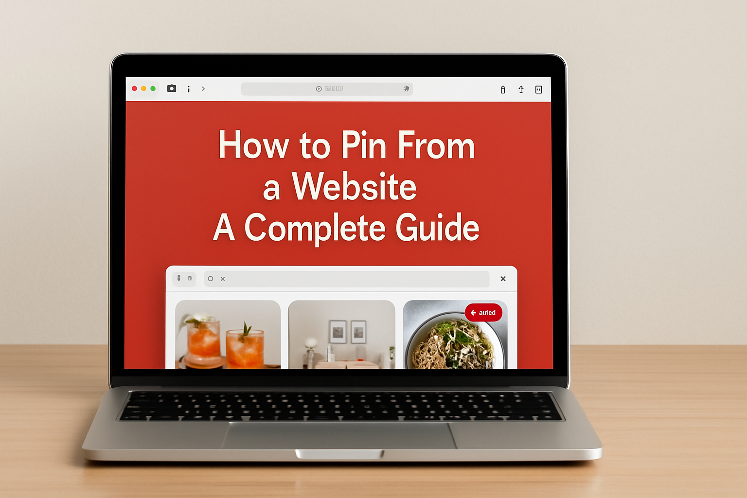 How to Pin From a Website A Complete Guide