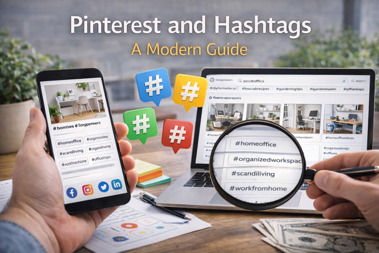 Pinterest and Hashtags a Modern Guide